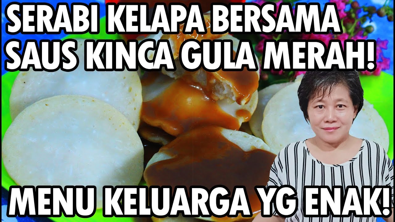 Resep : Serabi Kelapa Bersama Saus Kinca Gula Merah!!!