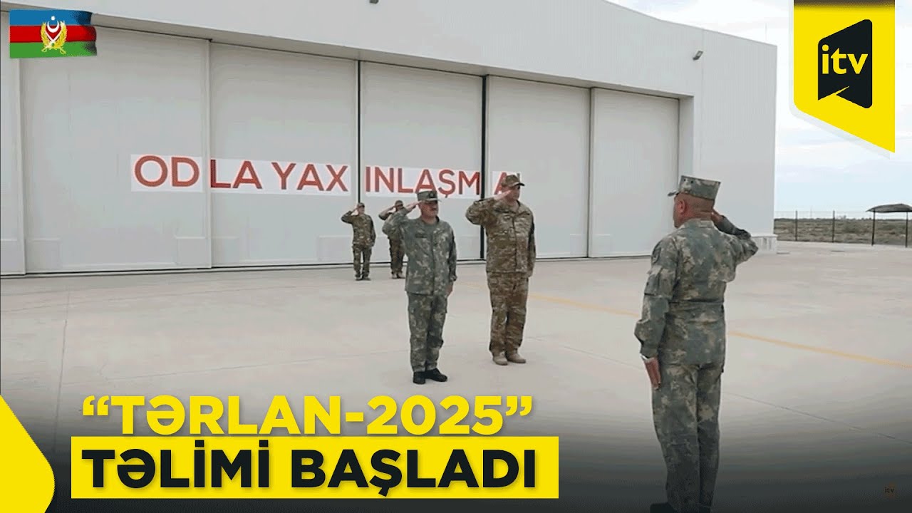 Azərbaycan və Qazaxıstan hərbçiləri “Tərlan-2025” təlimində
