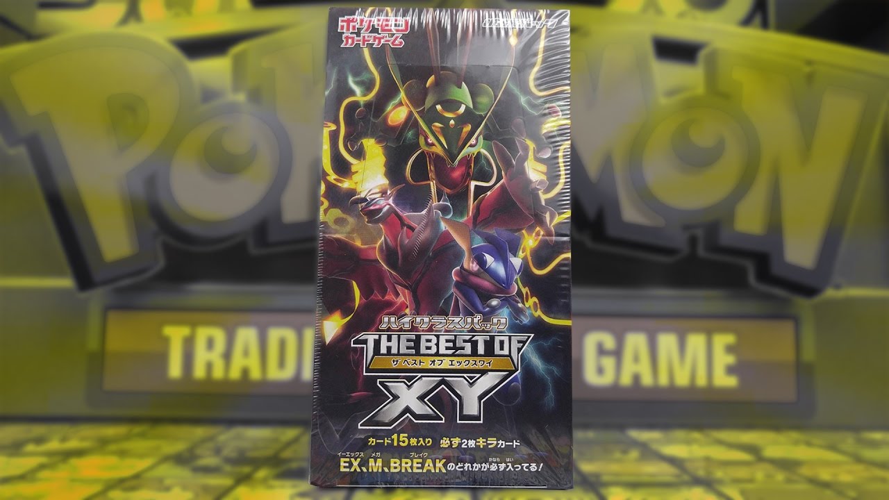 Pokemon Cards - Opening a Best Of XY Japanese Booster Box of Pokemon Cards!