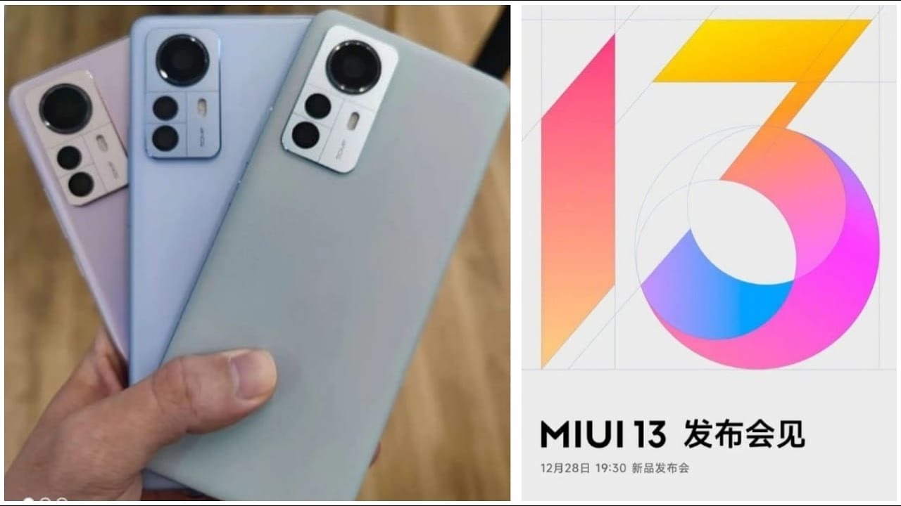 Xiaomi 12 Series & MIUI 13 Launch event live