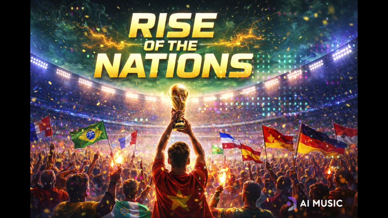 AI Music &ndash; Rise for the World | Epic World Cup Anthem 2026 | Motivational Football Song