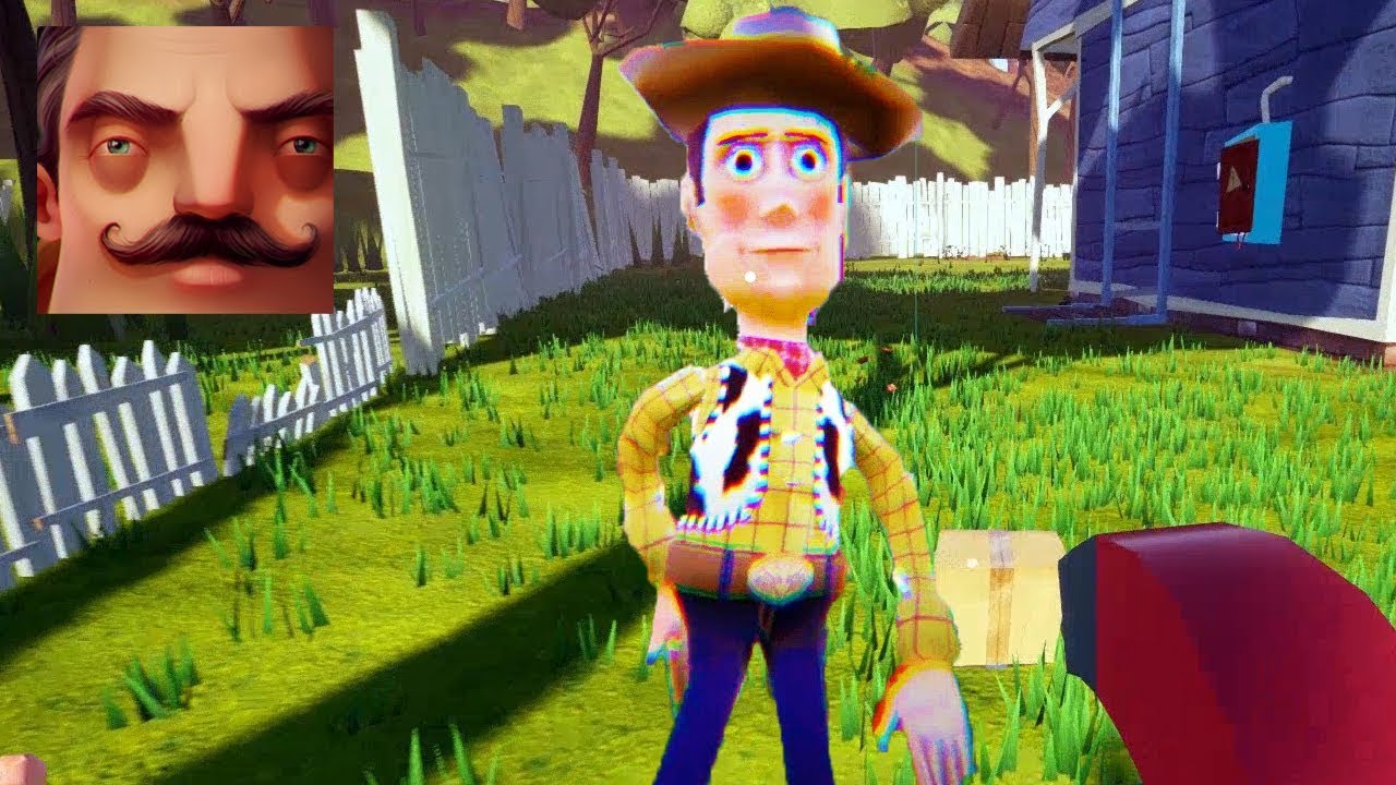 Hello Neighbor - My New Neighbor Woody Toy Story 4 Act 2 Gameplay Walkthrough Part 481