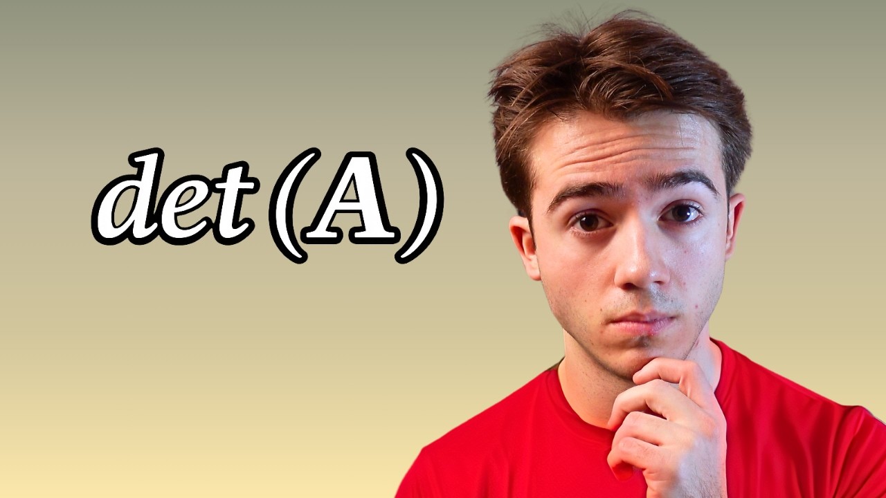 Matemático EXPLICA - ¿Qué es un DETERMINANTE?