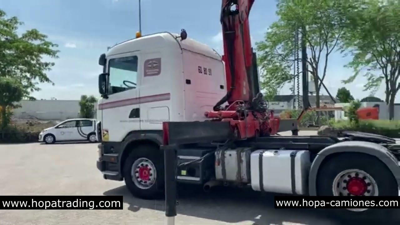 Scania 124 420, Año 2004, PALFINGER PK32080
