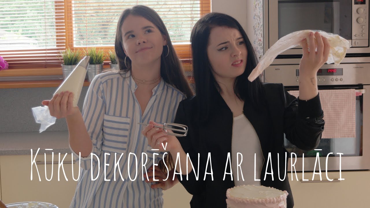 Kūku dekorēšanas izaicinājums ar Laurlāci