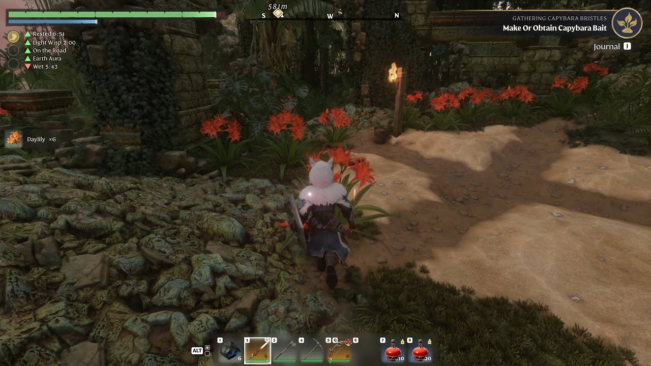 Enshrouded Where To Find The Lucky Fishing Rod & Daylily Farming Spot