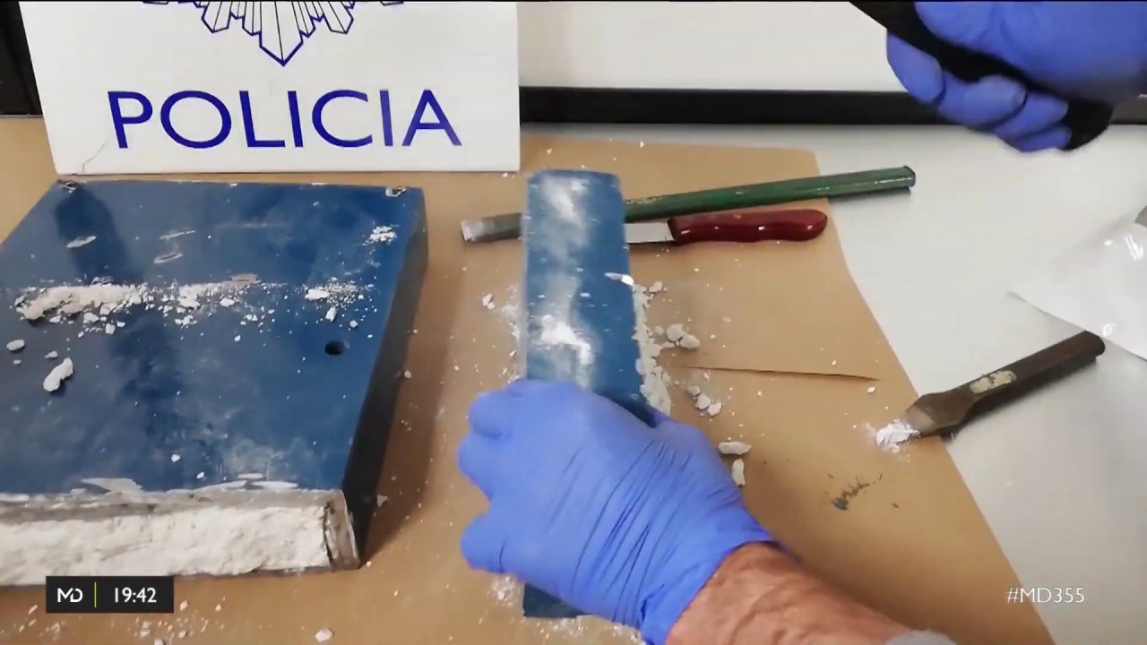 Golpe al narcotráfico en el aeropuerto de Barajas