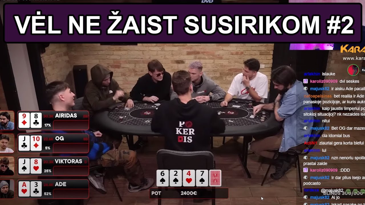 Buvęs poker pro 😎, grįžo su nauju reactu į VĖL NE ŽAIST SUSIRINKOM #2