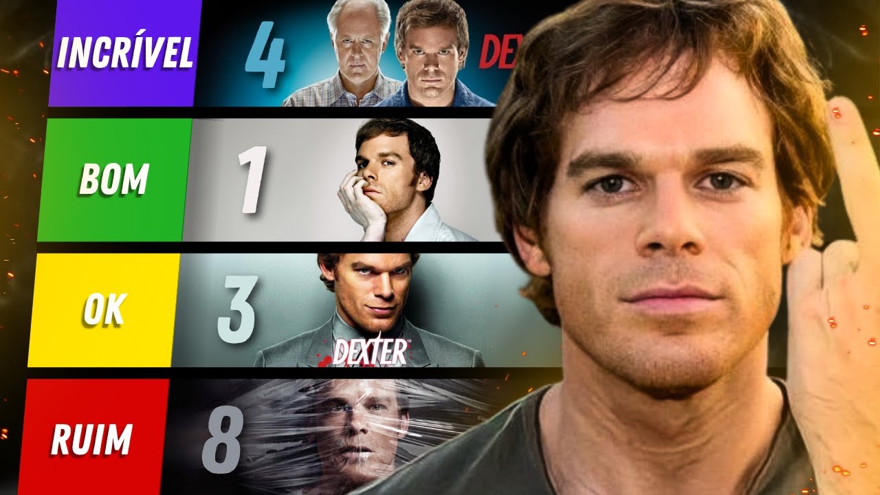 a PIOR temporada de Dexter &eacute; SEMPRE a PR&Oacute;XIMA... | Tier List