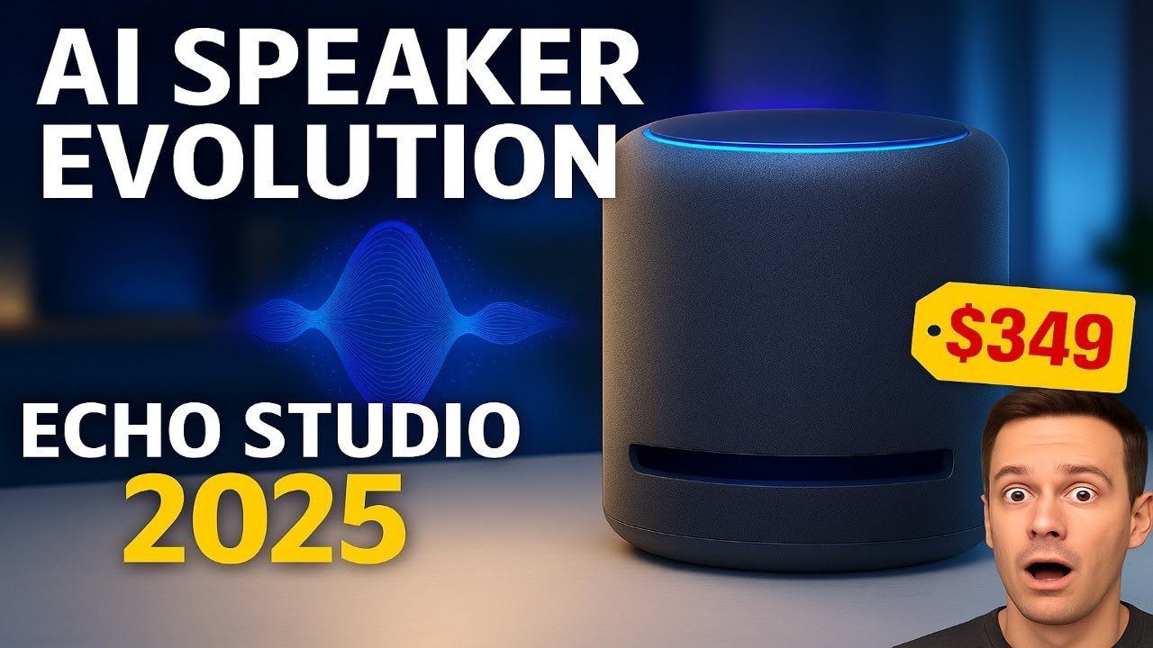 Amazon Echo Studio 2025 Redesign &ndash; The Smartest Speaker Yet with AI Sound! ($349 Upgrade Review)