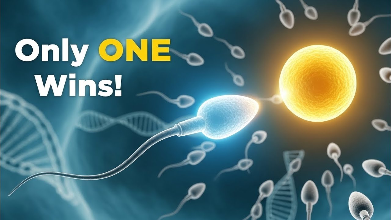 Only ONE Wins: The Shocking Journey From Sperm to Baby! 