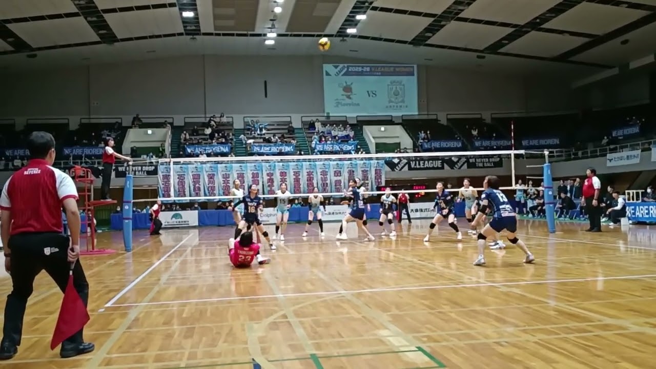 V リーグ2025-26 JAぎふリオレーナ VS アルテミス北海道 3.7 1セット⑧とっとこぶー太郎チャンネル