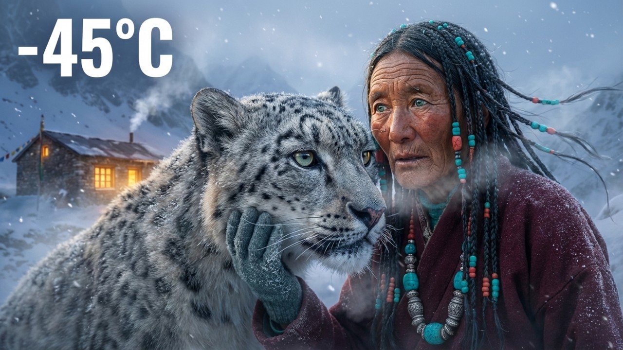She Saved a Snow Leopard in the Himalayas… A Year Later It Returned With a Mysterious Gift