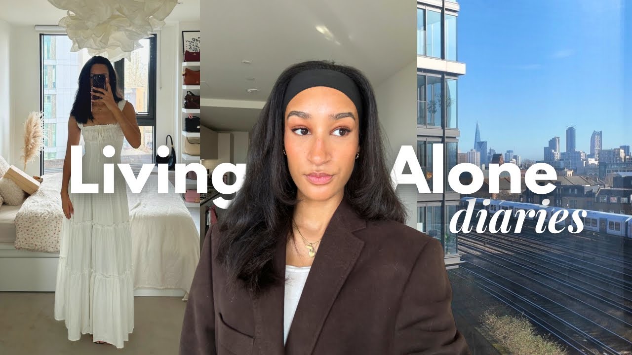 Living Alone Diaries  | Life in London With Jesus 🤍  Dress try on, Shopping, Prayer walk & More