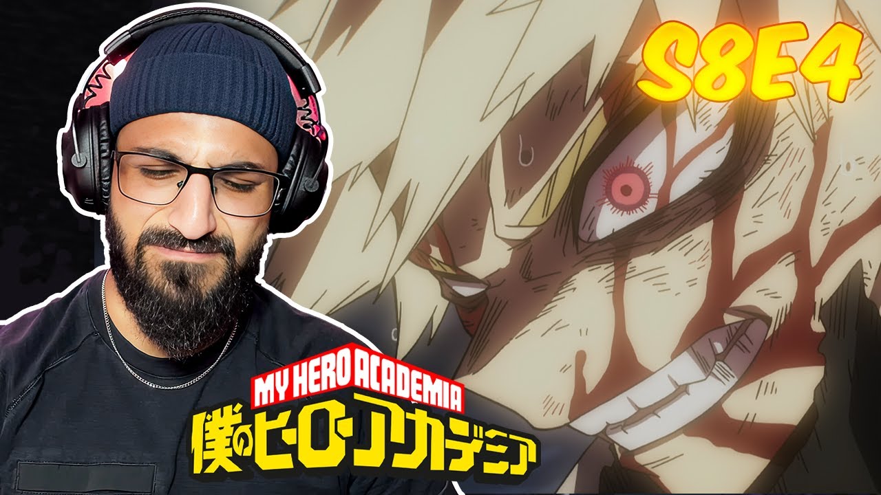 BAKUGO GOES PLUS ULTRA!! My Hero Academia Season 8 Episode 4 REACTION!