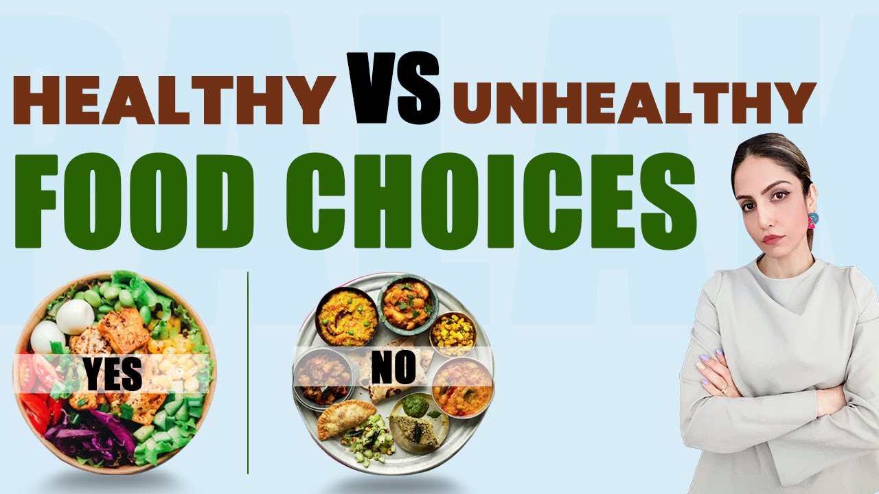 Healthy vs. Unhealthy diet | How eating habits affect your Gut | Palak Notes
