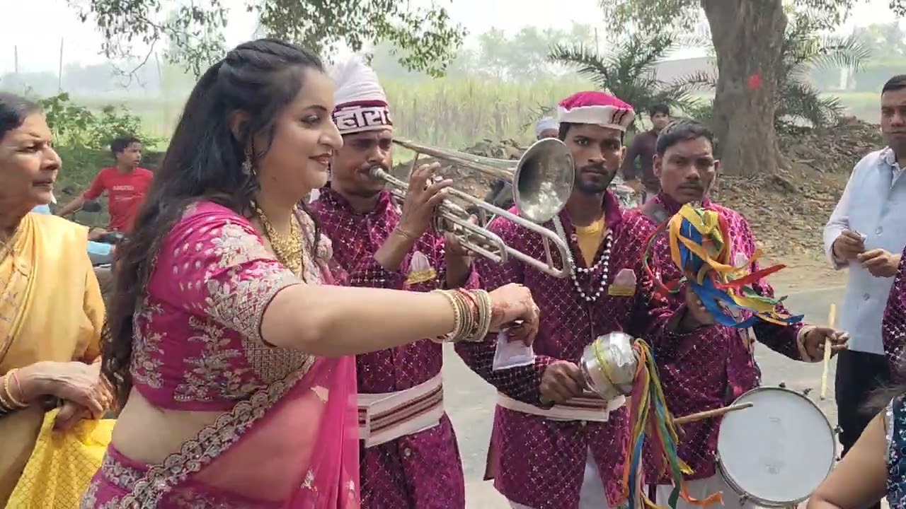 मैं चली अपने देवर की बारात लेके, मवाना, Heera band binoli Baghpat 📲 8445762704,🎺9837806858,☎️