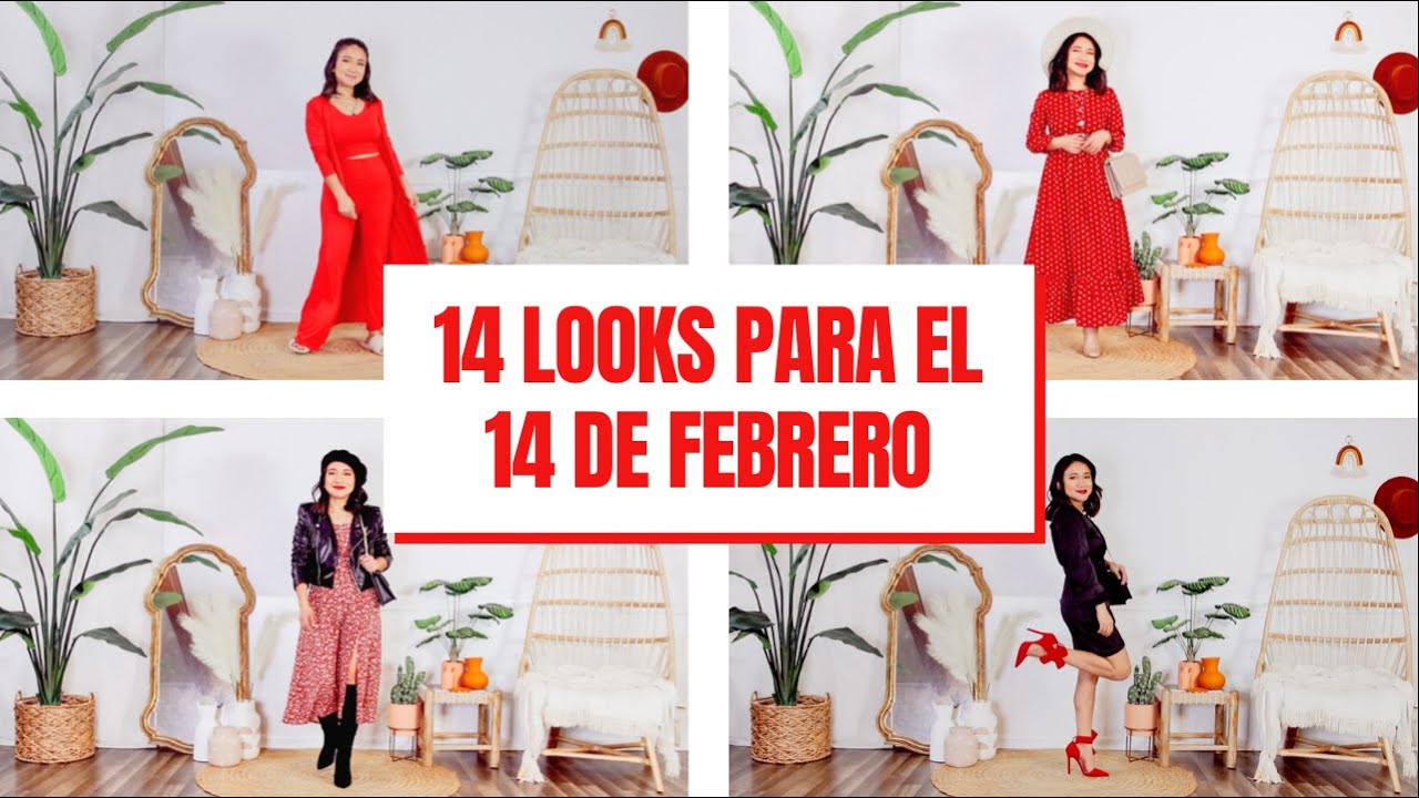 14 LOOKS PARA EL 14 DE FEBRERO ❤️ OUTFITS PARA VALENTINE’S DAY | Día del amor y la amistad | JORYCK