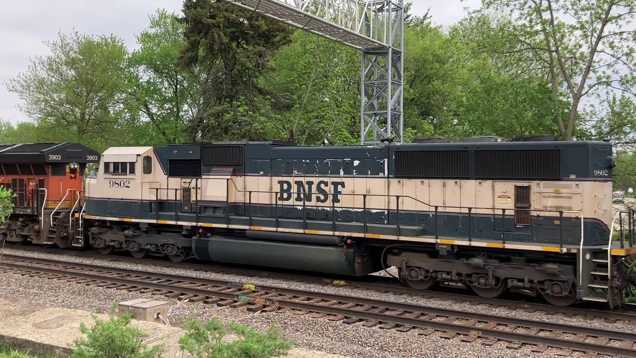 BNSF 7340 West in Rochelle, IL 5/13/23