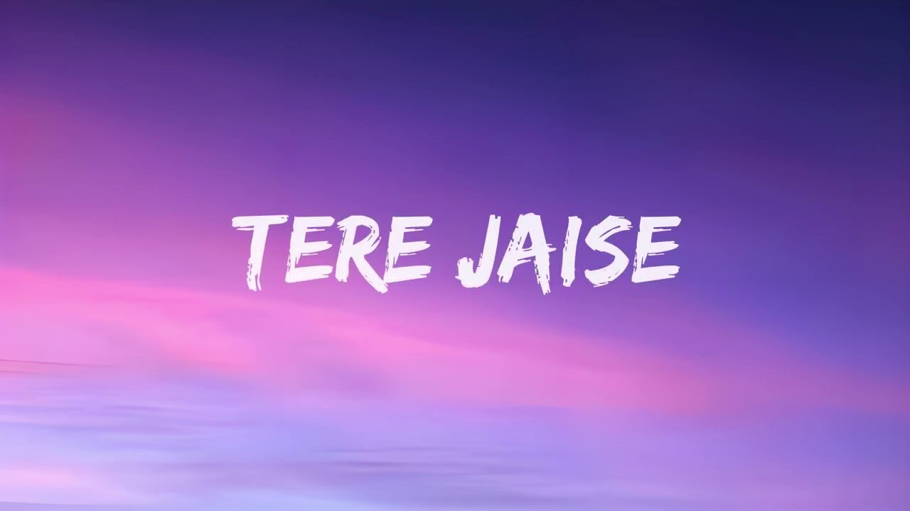 Tere Jaise - Official Lyrics Video | Safar Sound
