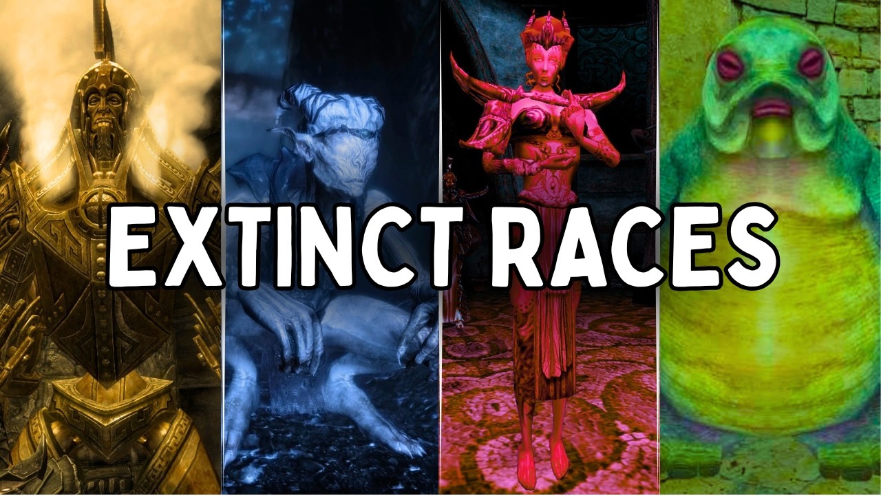 Investigating Extinct Races In The Elder Scrolls Lore