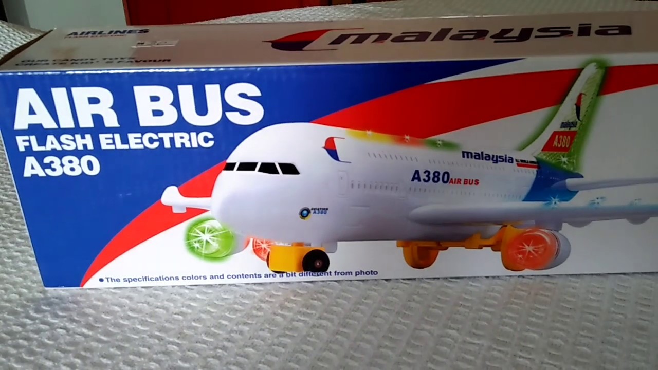 Airbus380 aeroplane battery operated electric @action321go8