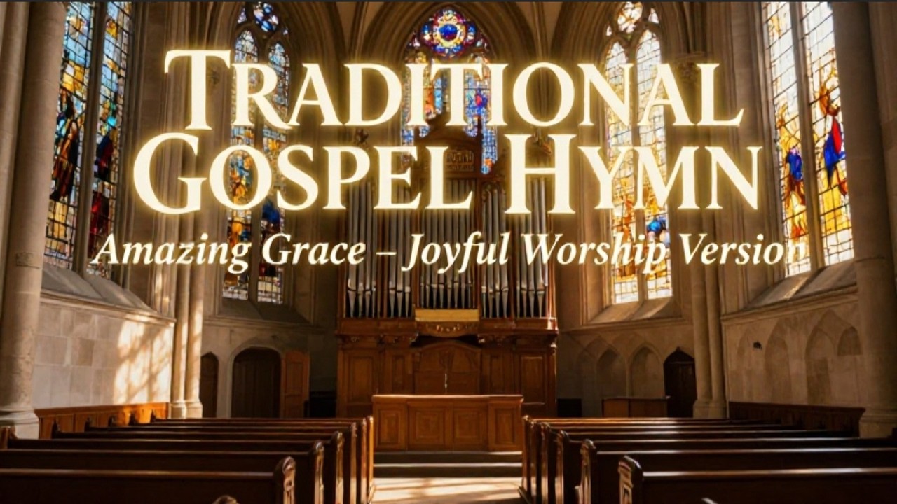 Amazing Grace Rejoice | Lively Gospel Worship Hymn of Redemption