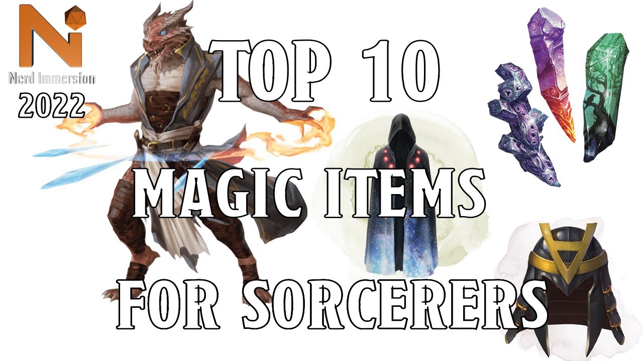 10 лучших магических предметов для волшебников в D&D 5e! | Nerd Immersion
