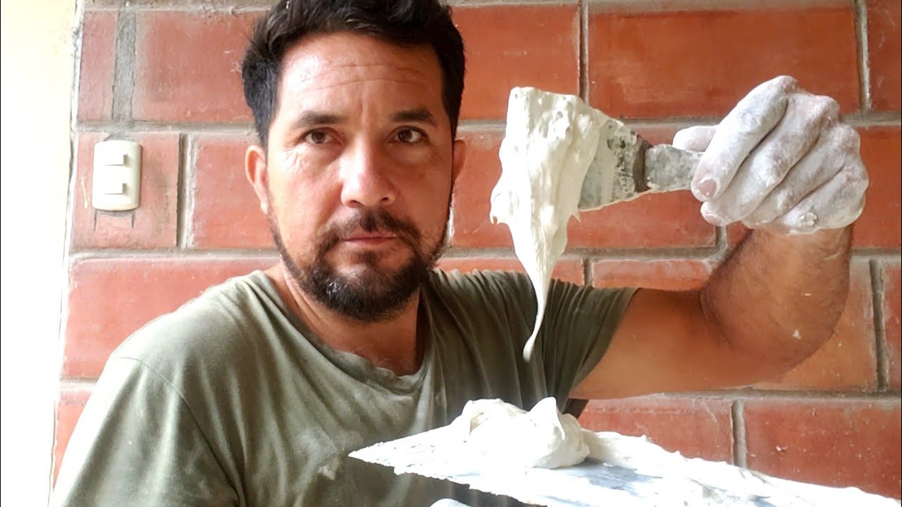 COMO ESTUCAR una pared, de manera  facil ( para principiantes)🏠