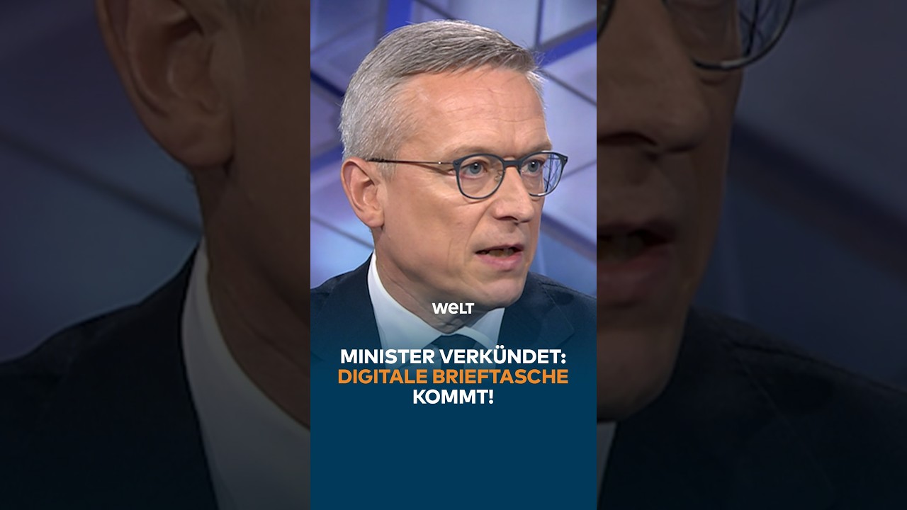 Digitalminister Karsten Wildberger im WELT Talk Spezial mit Chefredakteur helgefuhst