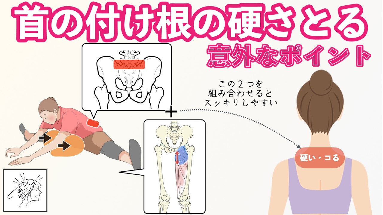 首の付け根の硬さをとる意外なポイントとセルフ整体｜首こり解消