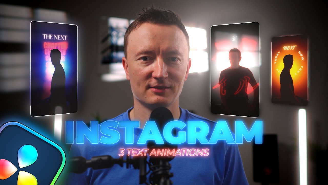 Как создать вирусную текстовую анимацию в Instagram в Davinci Resolve (3 профессиональных метода)