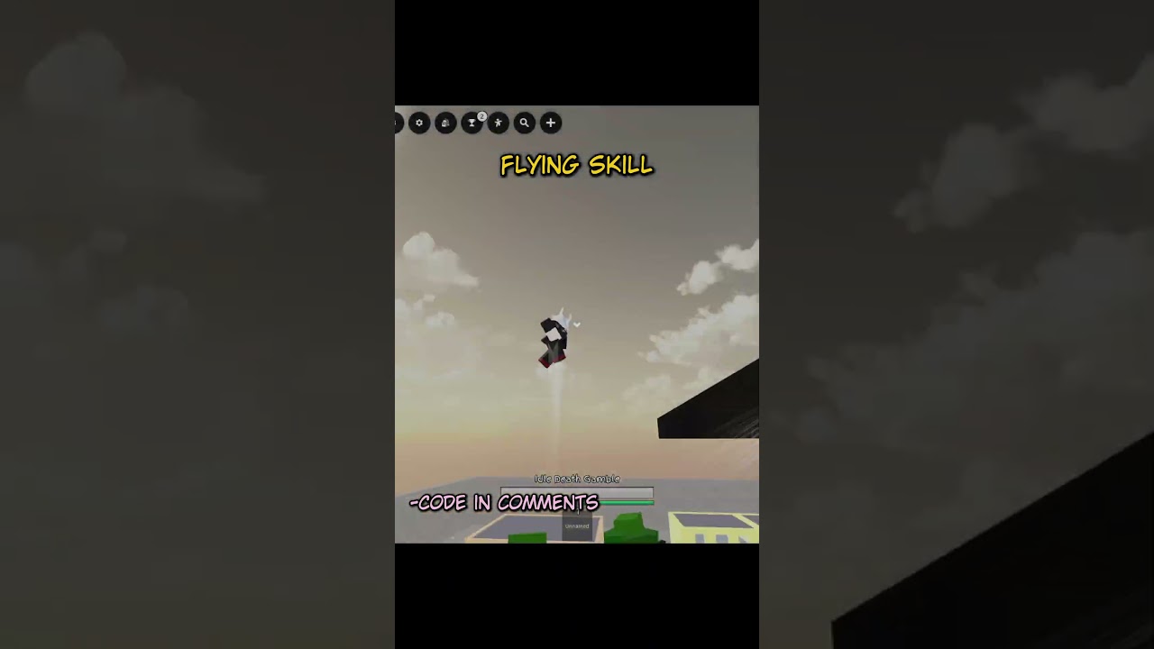 Навык полета + Код [JJS SKILLBUILDER] #jjs #code #skillbuilding #tsb #roblox