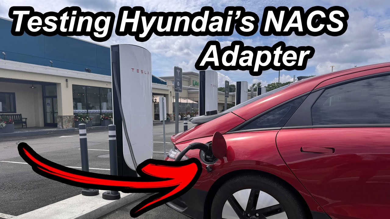 10-80% Supercharger Test With Hyundai & Kia's NACS Adapter On Ioniq 6