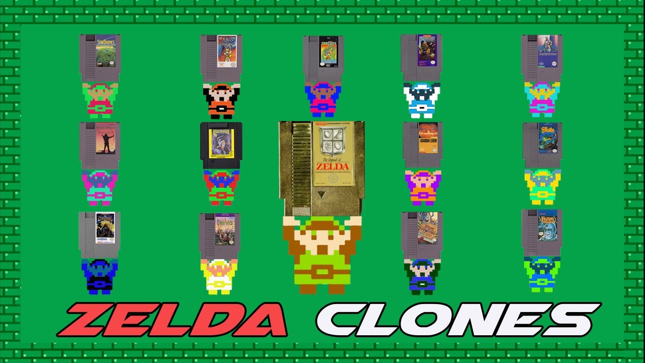 Legend of Zelda Clones for the NES (Nintendo Entertainment System) Pt. 1