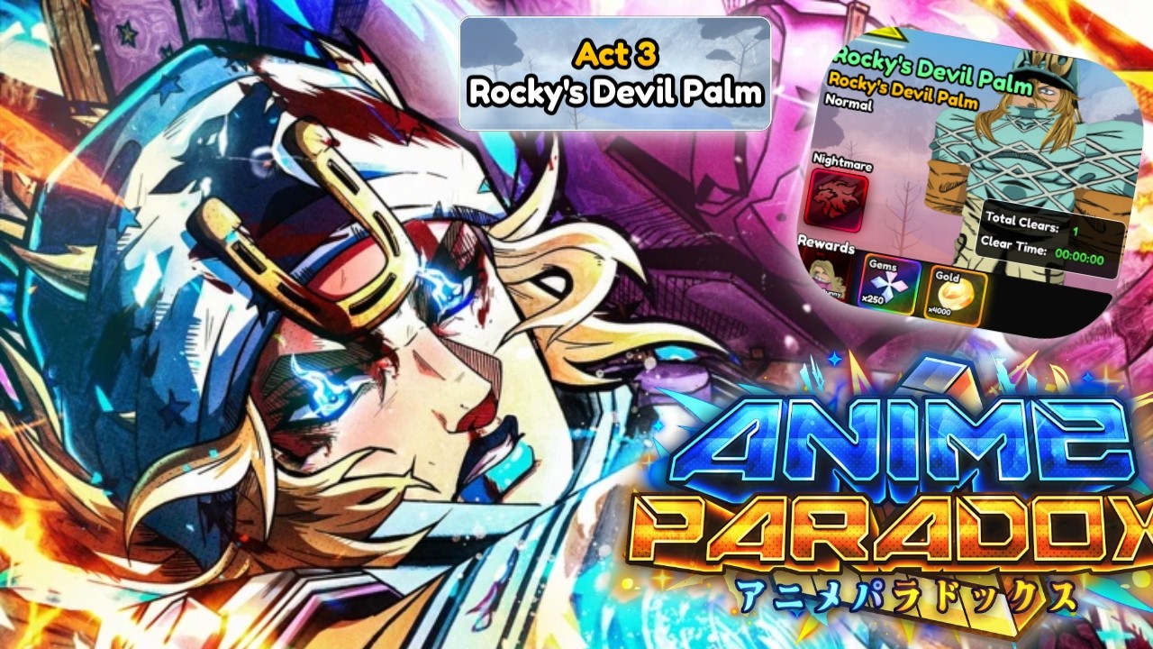Обновление 3.5 для Anime Paradox Jojo УЖЕ ЗДЕСЬ!!! Как легко пройти новый рейд 3 акта и получить ...