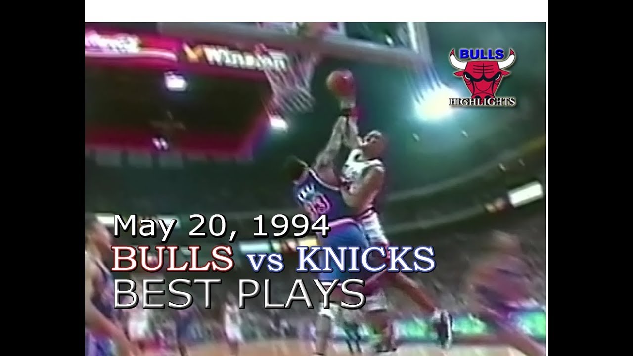 1994 Bulls vs Knicks game 6 highlights