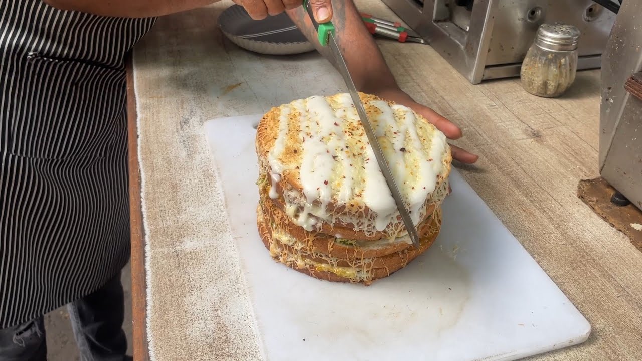 SURAT FAMOUS GOLMAAL SANDWICH || BIGGEST SANDWICH || @ RS. 320/-