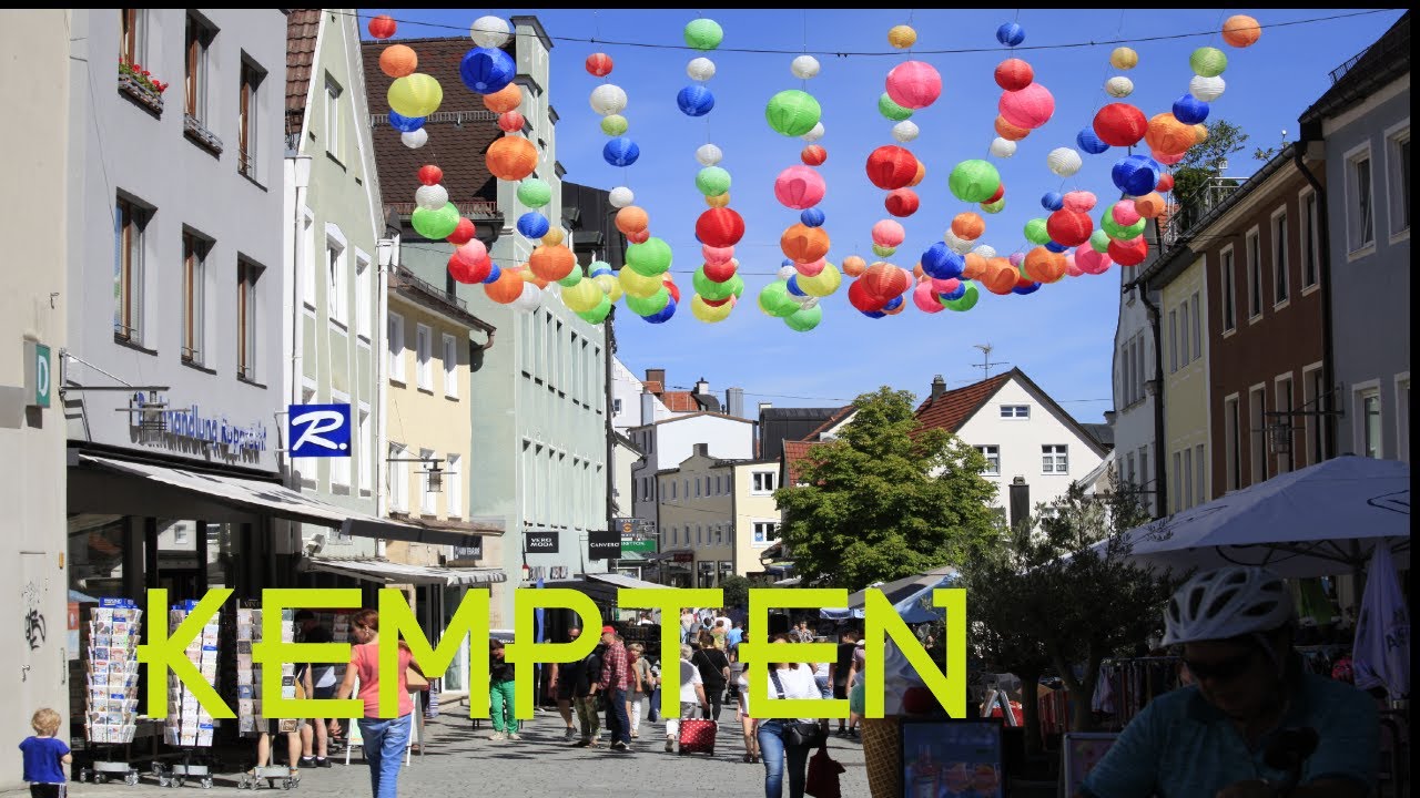 Stadt Kempten Allgäu Sehenwürdigkeiten der Altstadt🇩🇪