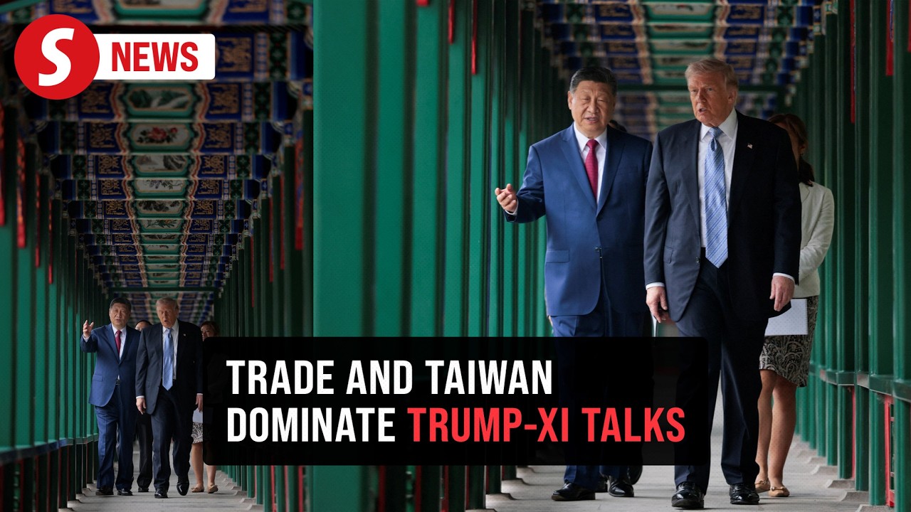 Trump meets Xi on second day of state visit to China