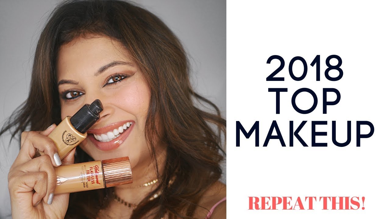 BEST OF THE BEST MAKEUP OF 2018 YOU NEED THIS YEAR ! FULL FACE OF TOP MAKEUP FOR BROWN SKIN 2018