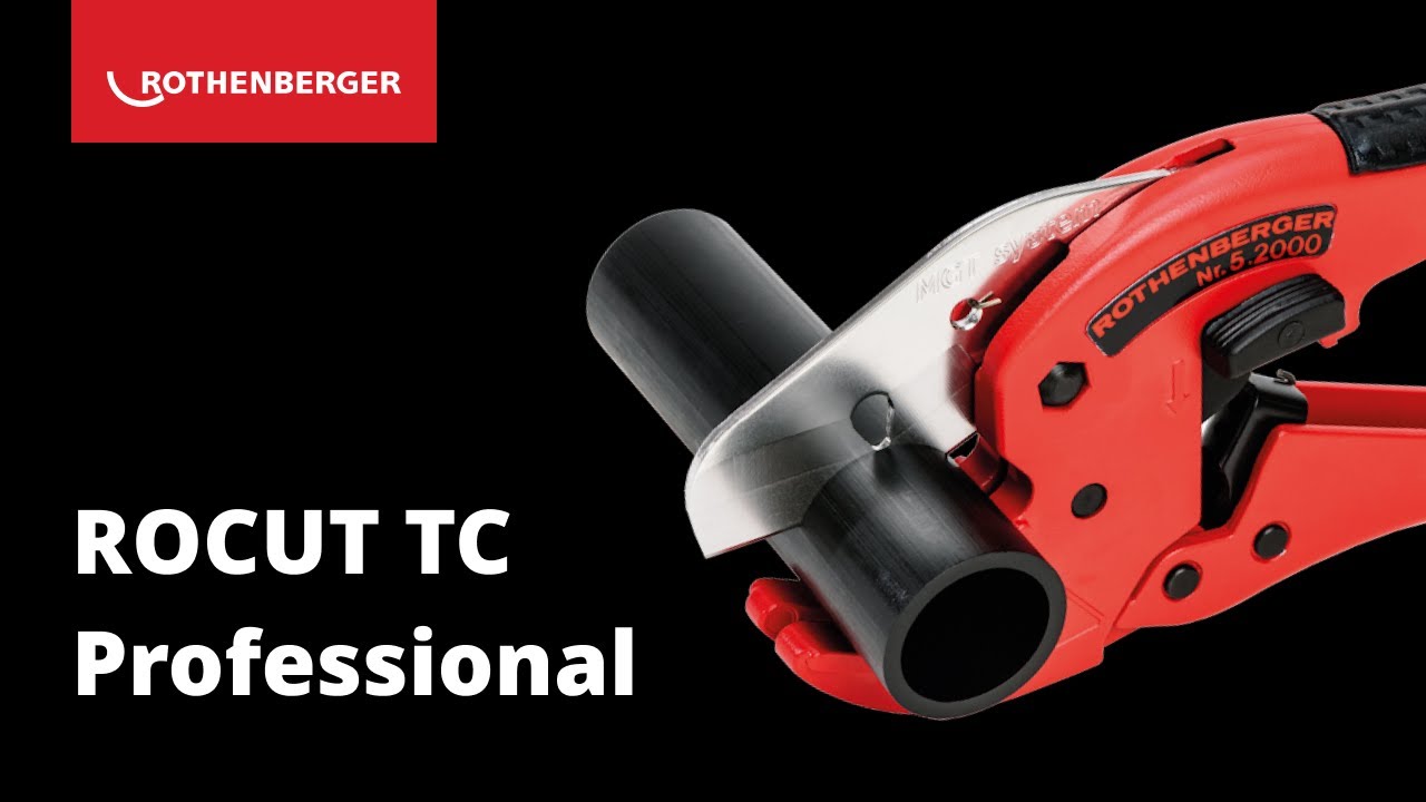 Plastic pipe shears ROCUT TC 42, 50, 63 and 75 Professional | Highlight Overview