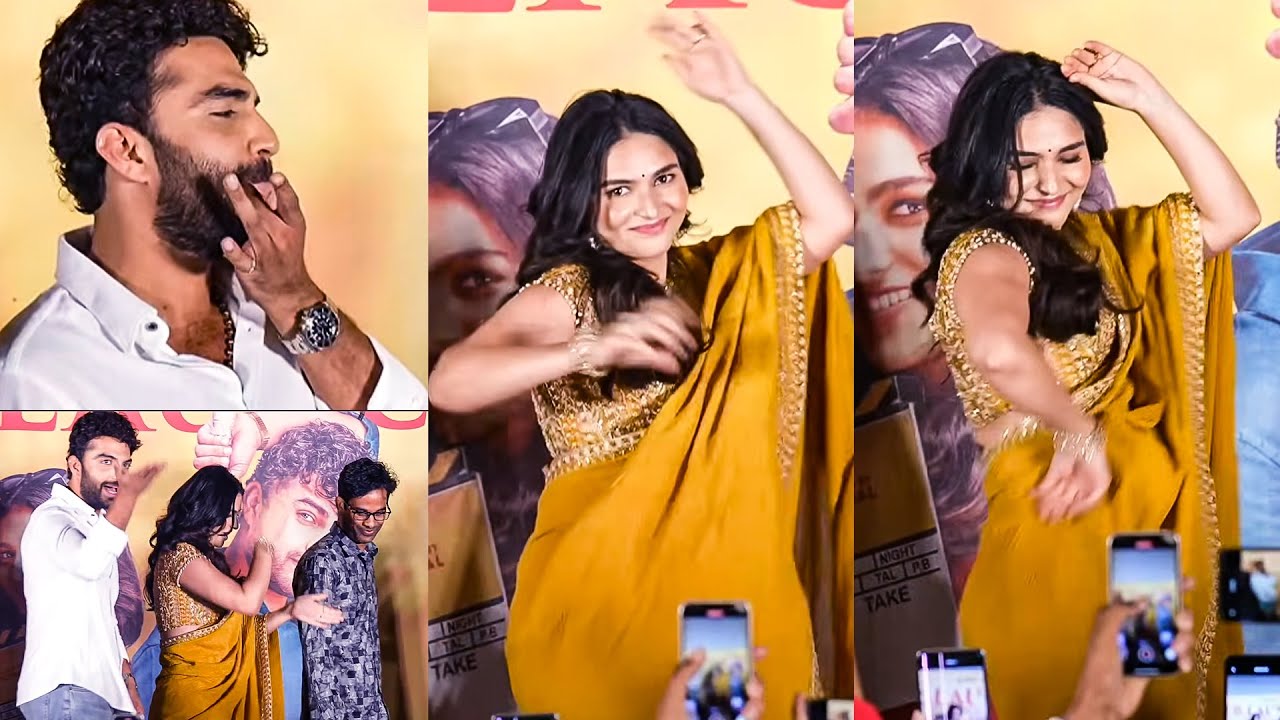 Kayadu Lohar, Vishwak Sen, Anudeep Dances to RATTATATAAV Song At #funky Trailer Launch Event | TFPC