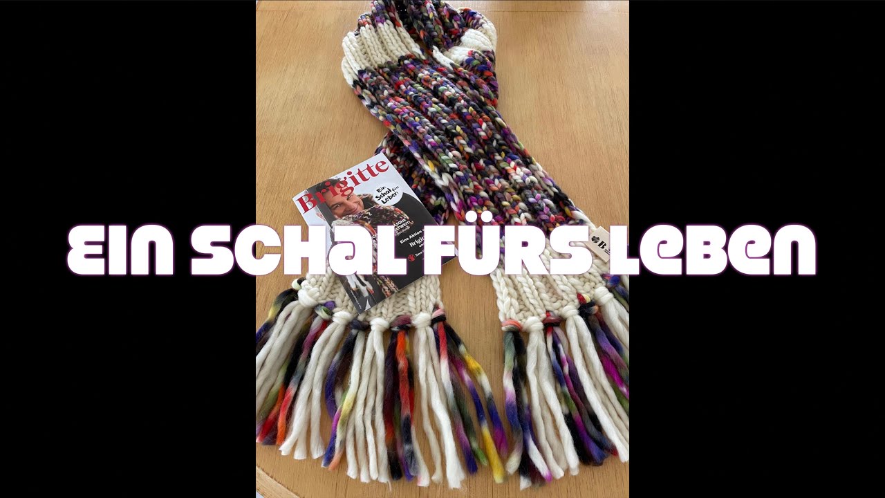 🧶 Ein Schal fürs Leben 2024 von Lana Grossa, Brigitte und Guido Maria Kretschmer