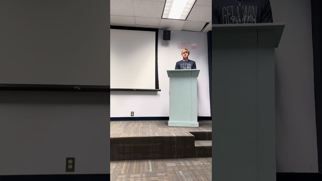 Controversial speech over euthanasia