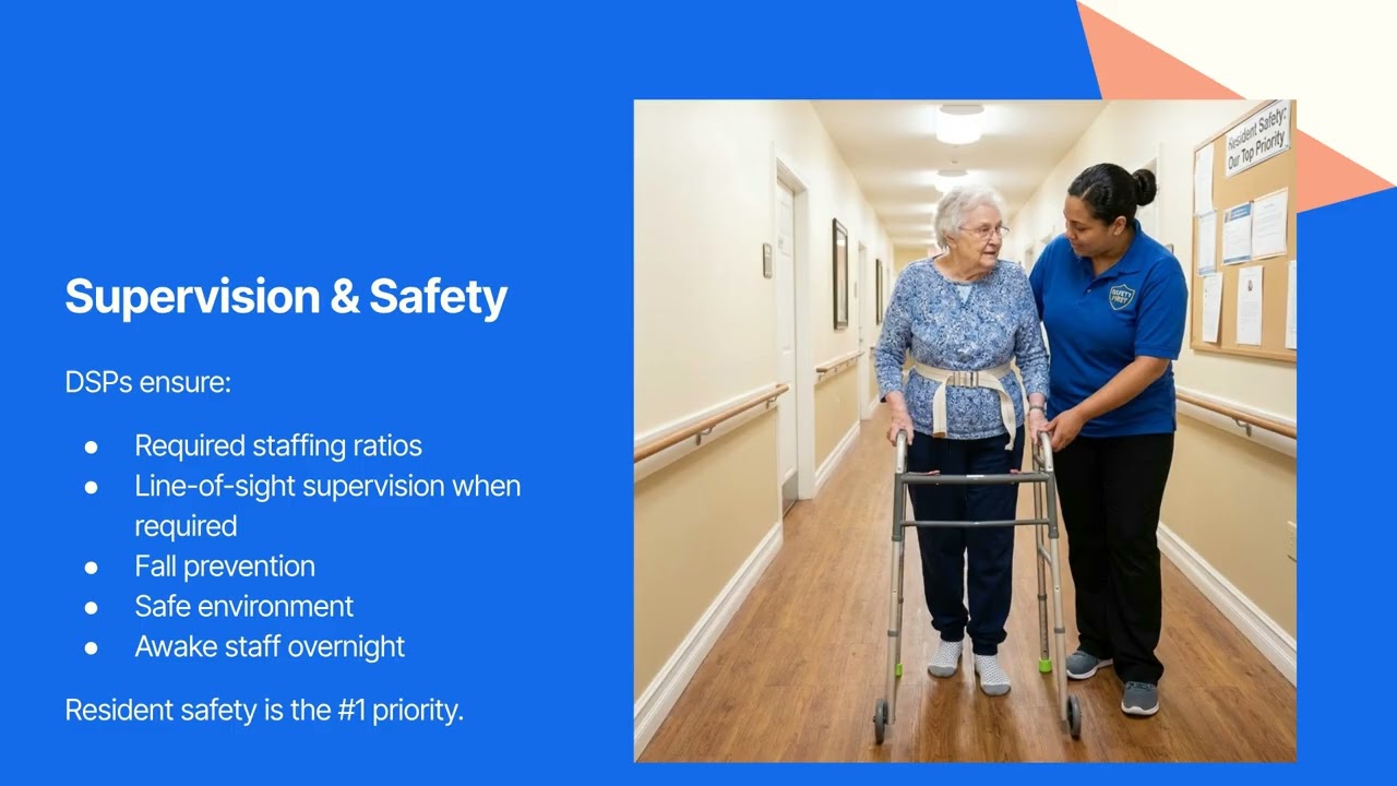 Regulatory & Facility Compliance DSP Staff Training Part 1