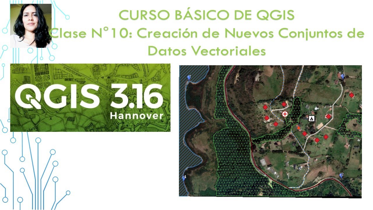 CURSO DE QGIS 3.16 HANNOVER. Clase N°10. Creación de Nuevos Conjuntos de Datos Vectoriales.