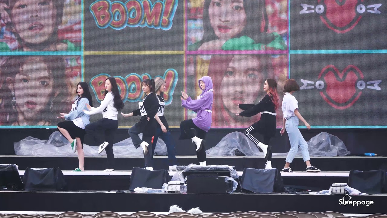 [4K] 190501 모모랜드 MOMOLAND 리허설 By Sleeppage
