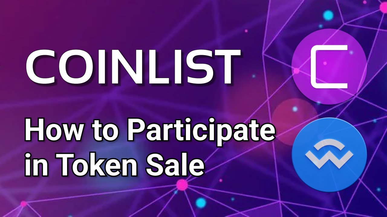 How to Participate in Coinlist ICO