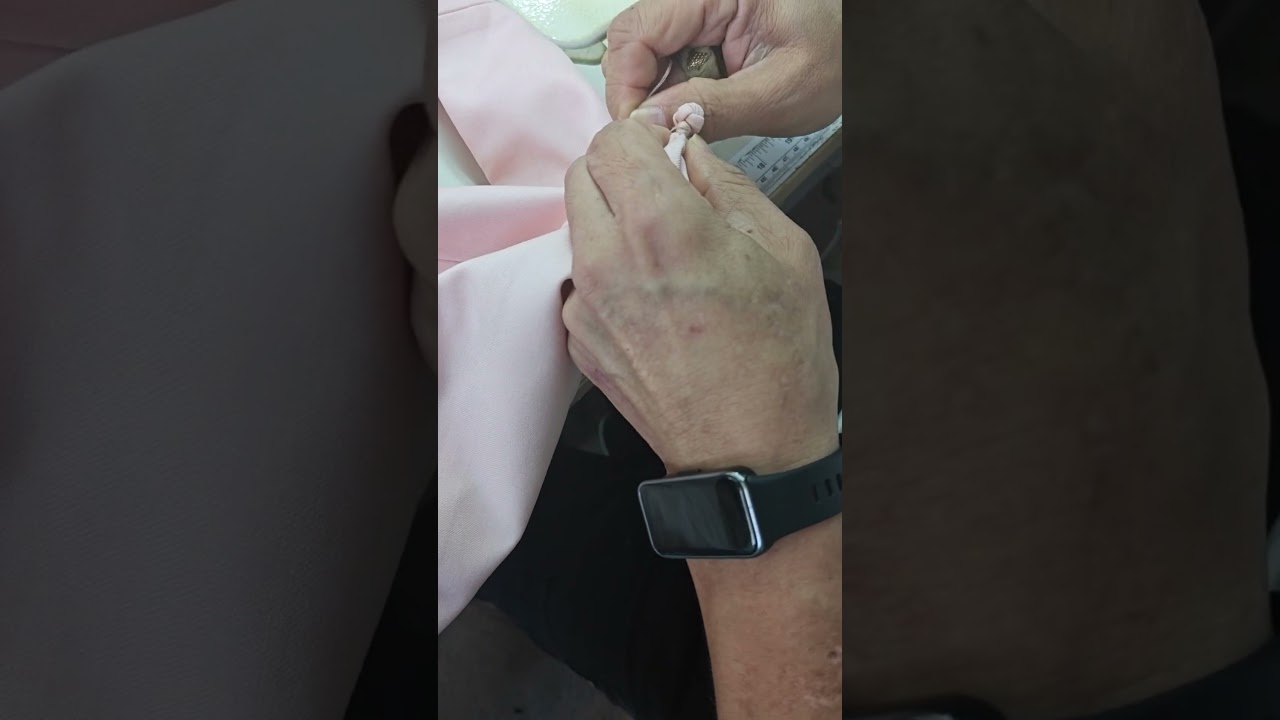 Installing Buttons#clothingfactory #garmentmaking #fashion#apparelmanufacturing #womensclothing